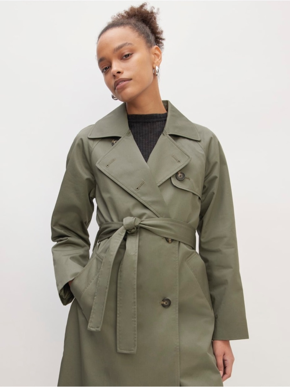 NWT Everlane The Modern Trench - Picture 3 of 13